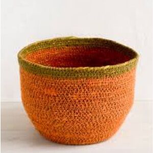 Leif Handwoven Carmel Seagrass Basket